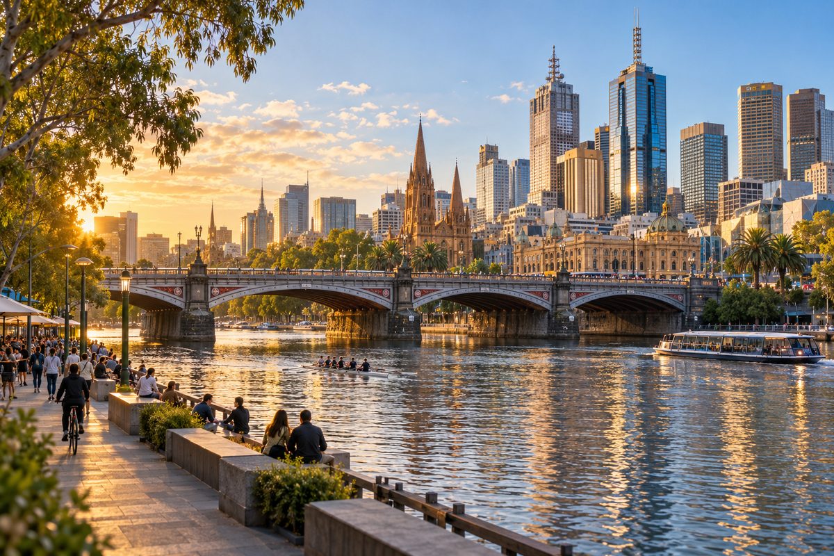 southbank melbourne river bridges guide