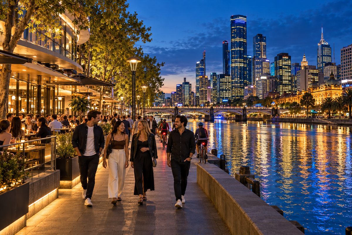 southbank melbourne evening activities