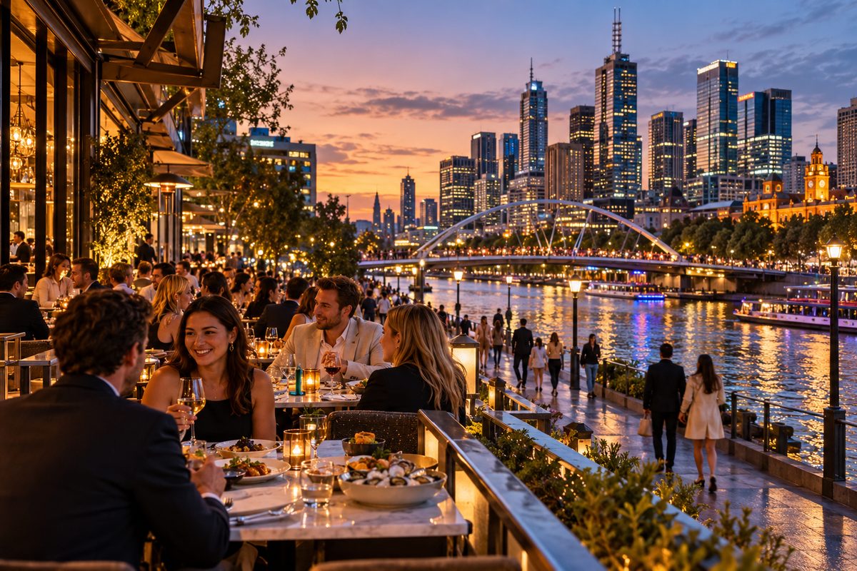 southbank melbourne riverside restaurants