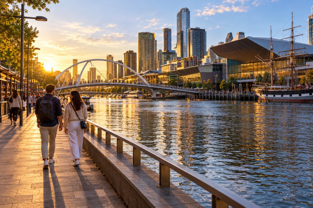 southbank to south wharf walk