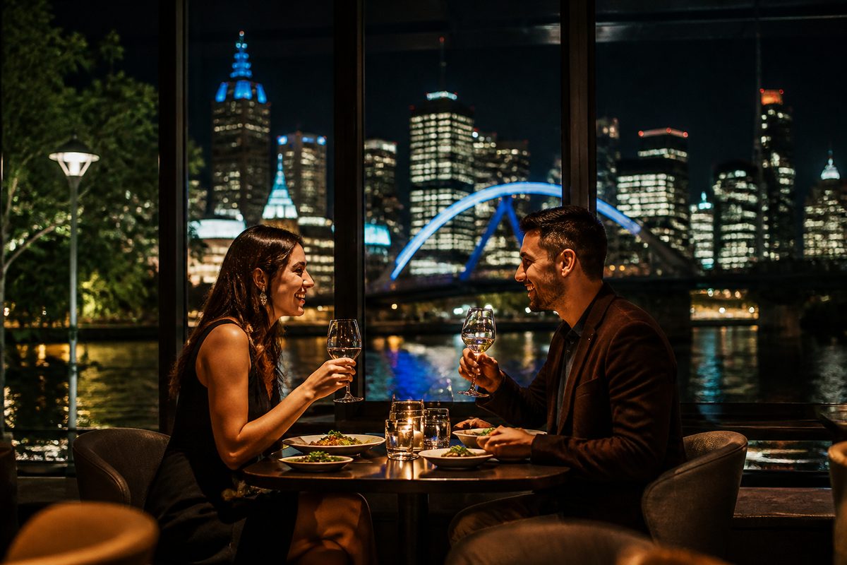 southbank melbourne date night dinner