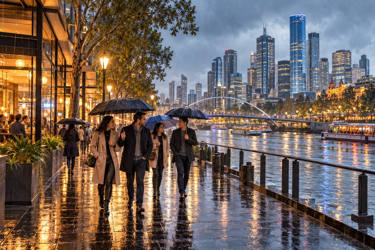 southbank melbourne rainy day activities